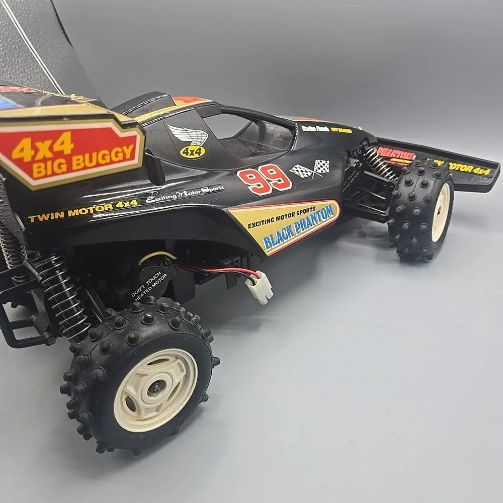 Radio Shack Black Phantom Twin Motor Vintage RC Car Nikko Japan Battery Charger‎